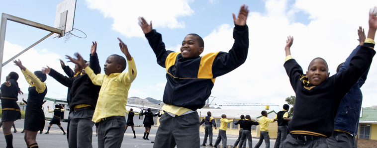 Sport coaching project, Kaapstad, Zuid-Afrika