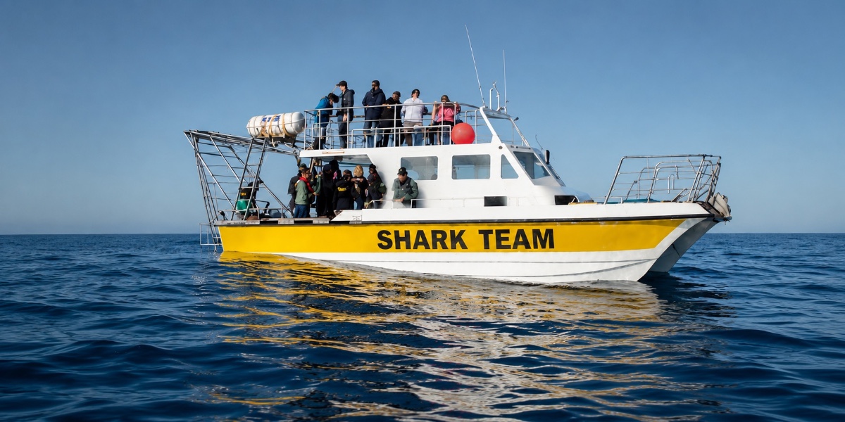 Great White Shark Conservation Project, Gansbaai, Zuid-Afrika