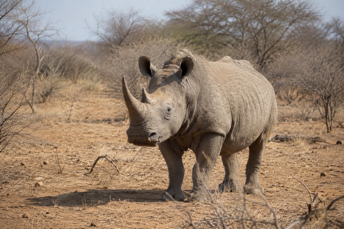 Neushoorn- en Olifant project, Imire, Zimbabwe