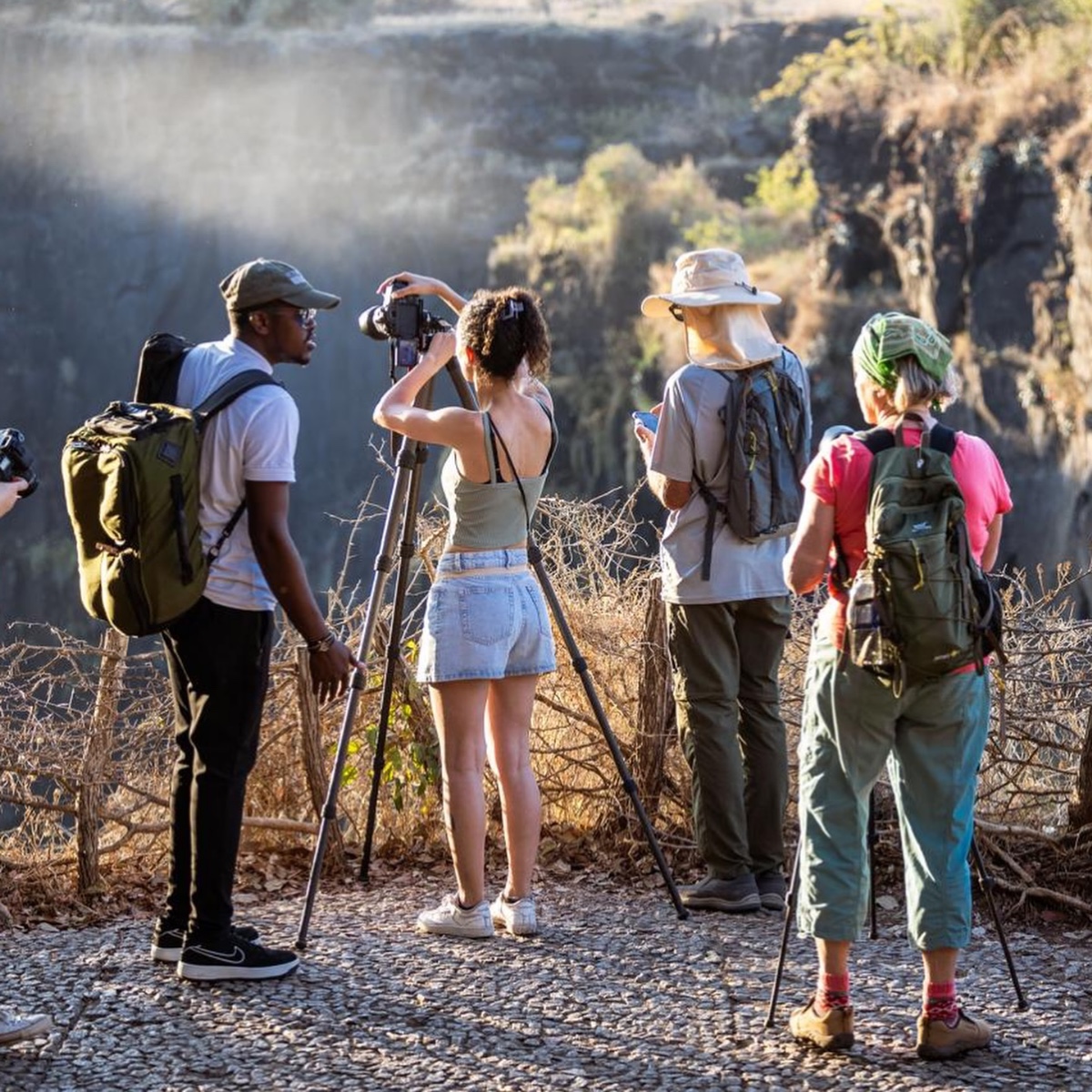 Victoria Falls, fotografie project, Zimbabwe