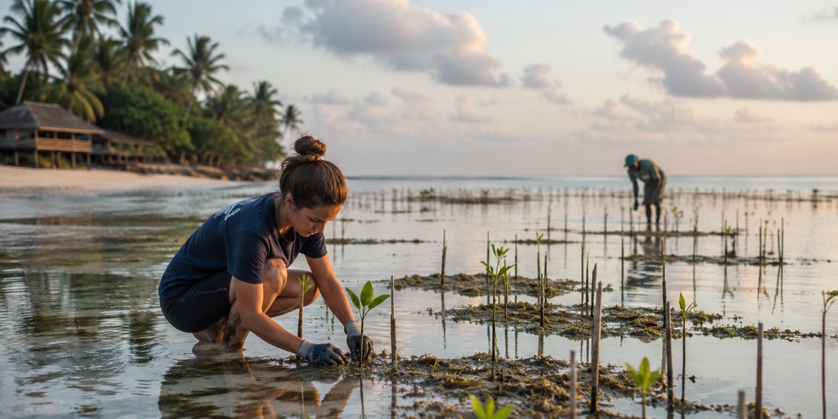 Natuurbehoudproject, Paje, Zanzibar